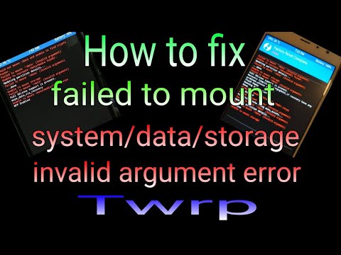 Tutorial atasi masalah Failed To Mount System (Invalid Argument) pada Nokia X6 via TWRP