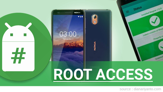 Tips Root Nokia 3.1 Tanpa PC