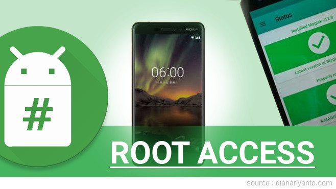 Root Nokia 6.1 Tanpa Komputer