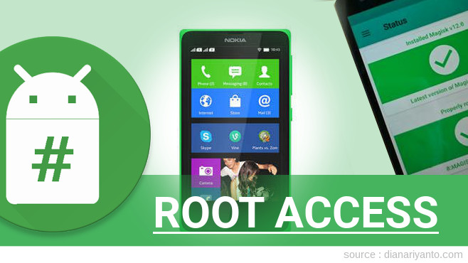 Root Nokia X+ Dual SIM Tanpa PC