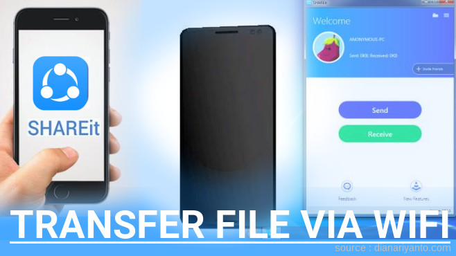Cara Transfer File via Wifi di Nokia 10 Menggunakan ShareIt Terbaru