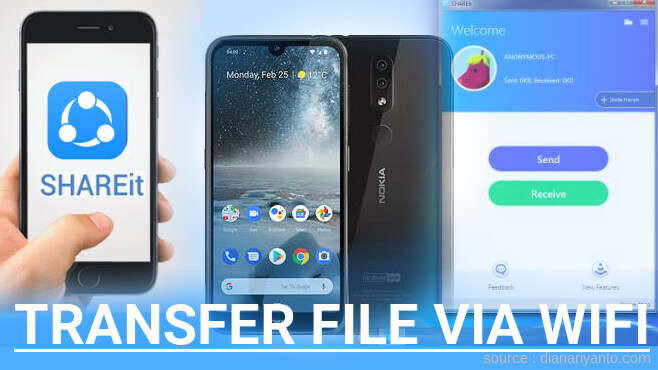 Tutorial Transfer File via Wifi di Nokia 4.2 Menggunakan ShareIt Terbaru
