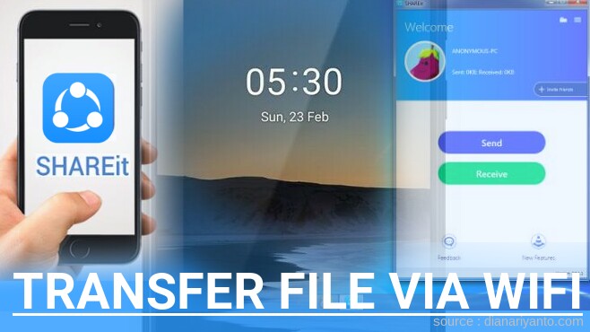 Cara Transfer File via Wifi di Nokia 5.3 Menggunakan ShareIt Terbaru
