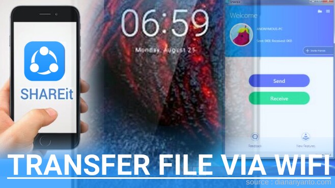 Tips Transfer File via Wifi di Nokia 6.1 Plus Menggunakan ShareIt Terbaru