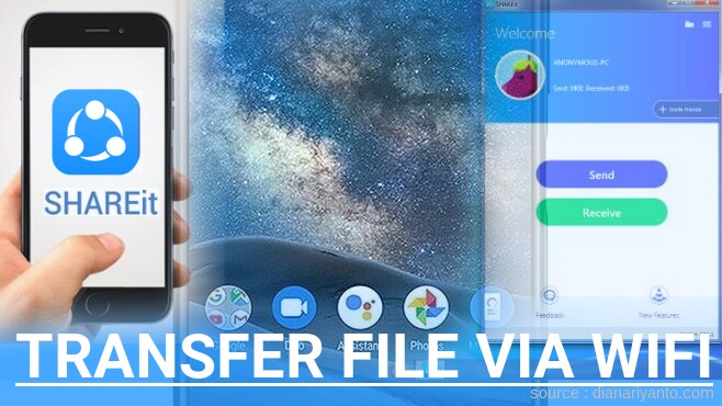 Tutorial Transfer File via Wifi di Nokia 8.3 5G Menggunakan ShareIt Versi Baru