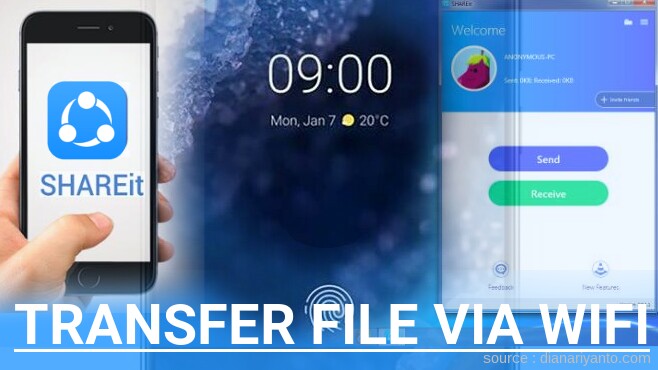Tutorial Transfer File via Wifi di Nokia 9 PureView Menggunakan ShareIt Versi Baru