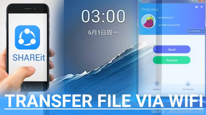 Tutorial Transfer File via Wifi di Nokia C3 Menggunakan ShareIt Versi Baru