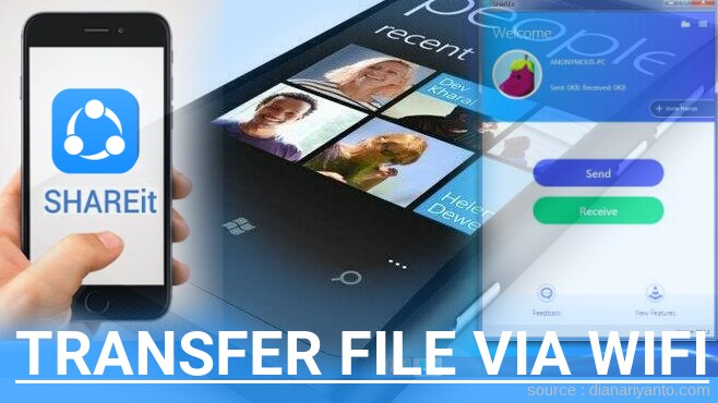 Mengenal Transfer File via Wifi di Nokia Pixel Menggunakan ShareIt Versi Baru