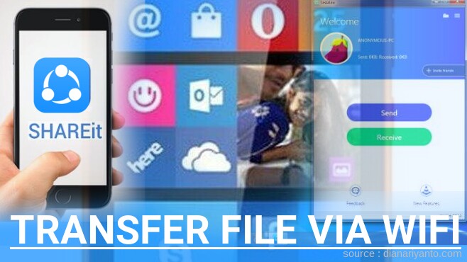 Tips Transfer File via Wifi di Nokia X2 Dual RM-1013 Menggunakan ShareIt Versi Baru