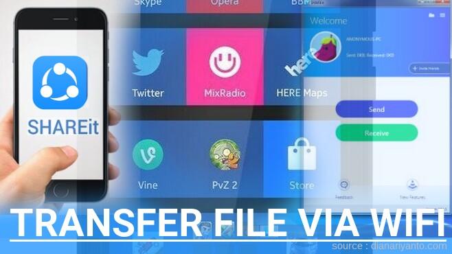 Mengenal Transfer File via Wifi di Nokia XL Dual Sim RM-1030 / RM-1042 Menggunakan ShareIt Terbaru