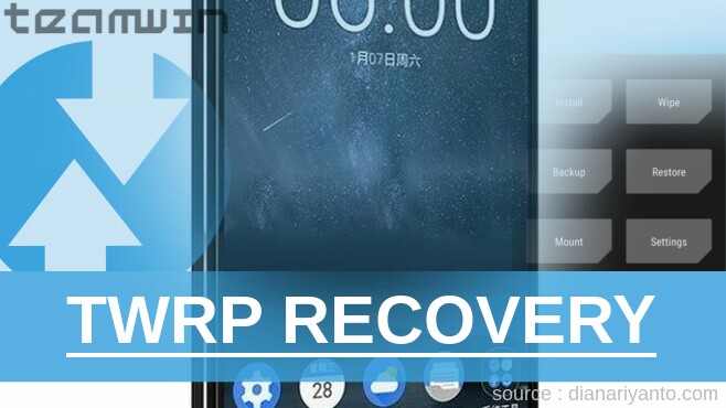 TWRP Recovery Nokia  Anti Gagal