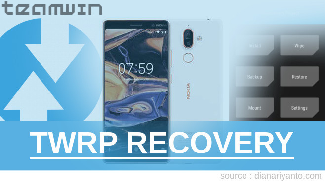 Install TWRP Nokia 7 Plus Temp