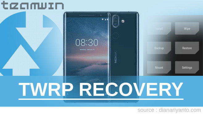 Pasang TWRP Nokia 8 Sirocco Anti Gagal