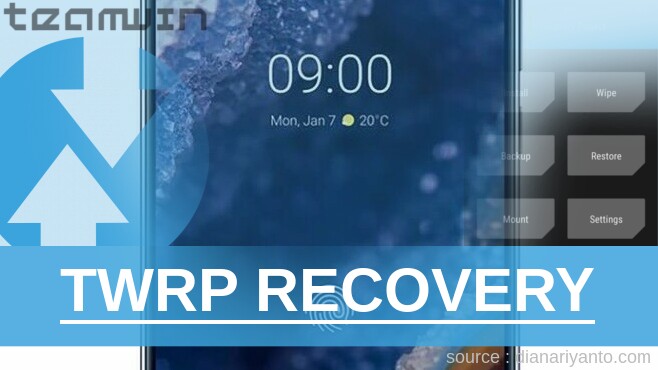 TWRP Nokia 9 PureView Tanpa PC