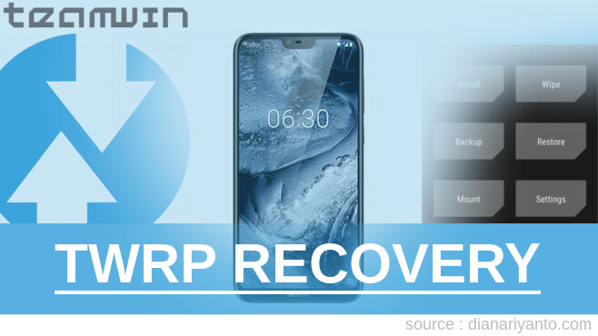 Download TWRP Nokia X6 Tanpa Komputer