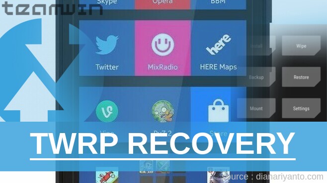 Cara Install TWRP Nokia XL Dual Sim RM-1030 / RM-1042 Paling Simpel
